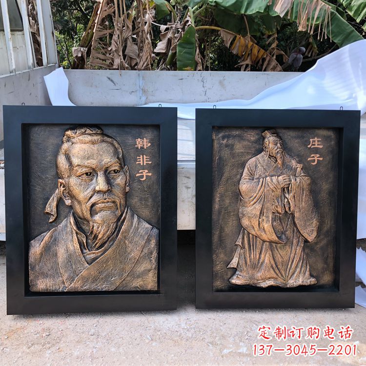 常州中领雕塑专业的古代历史名人头像雕塑定制
