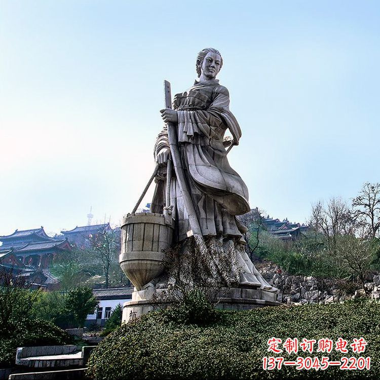 常州古代美女文姜景观雕塑