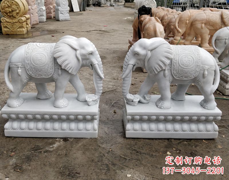 常州传统古老工艺大象雕塑