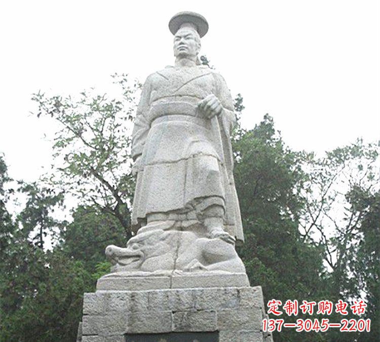 常州古代名人大禹石雕