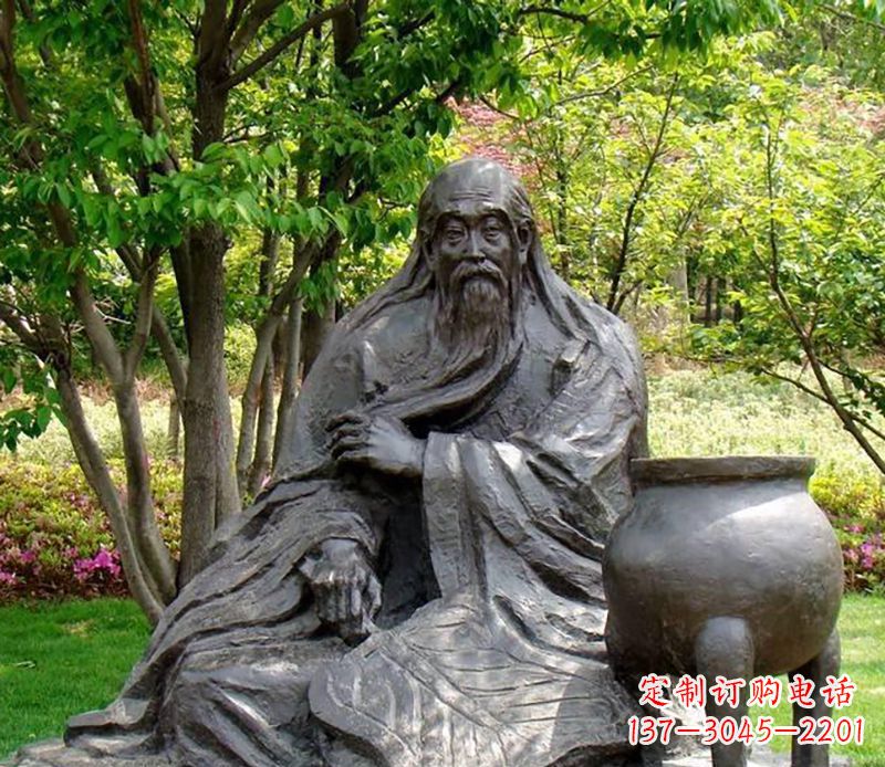 常州中领雕塑精美名人铜雕塑