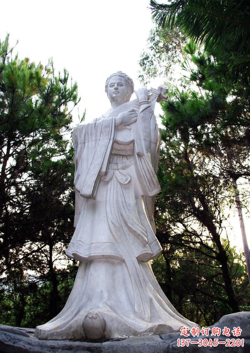 常州传承古代高贵,纪念王昭君石雕