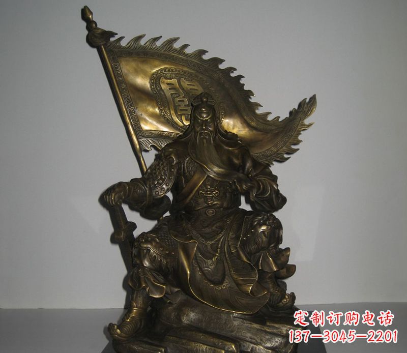 常州经典传承|古代名人关公铜雕
