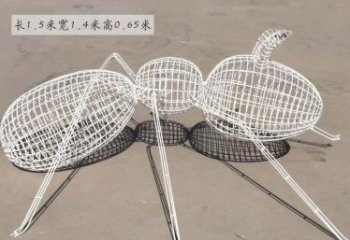 常州美轮美奂的蚂蚁镂空雕塑