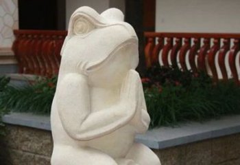 常州中领雕塑精美绝伦的青蛙石雕