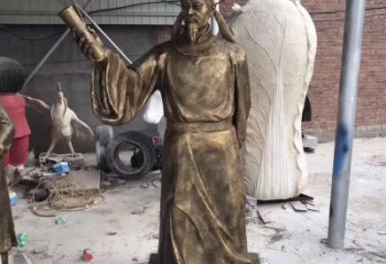 常州龙韵铜雕——歌颂古代大文豪李白