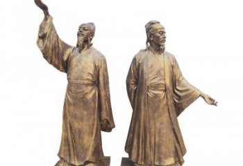 常州中领雕塑-传承古代文人雅士李白雕塑