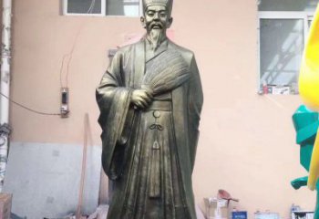 常州中领雕塑经典传承，诸葛亮铜雕！