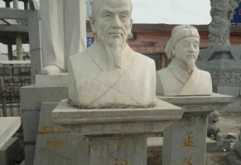 常州高级定制古代名人祖冲之头像雕塑