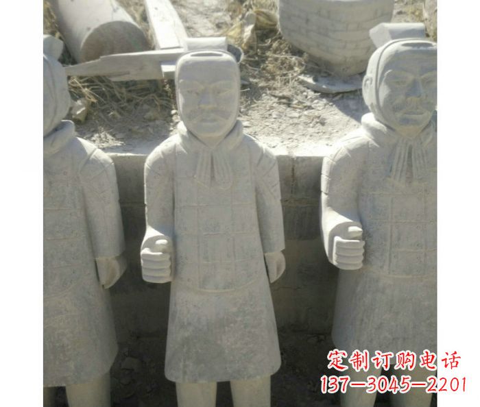 常州欣赏秦帝国历史,精美的兵马俑雕塑