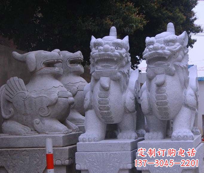 常州古典独角兽石雕