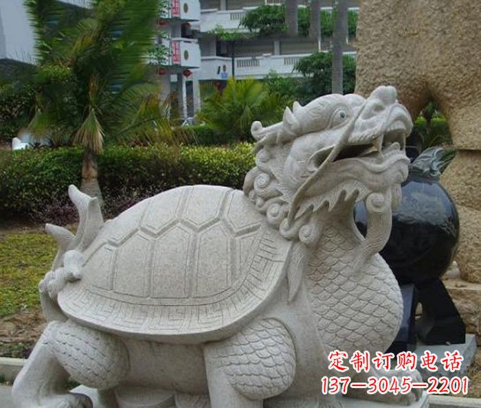常州古代神兽龙龟石雕