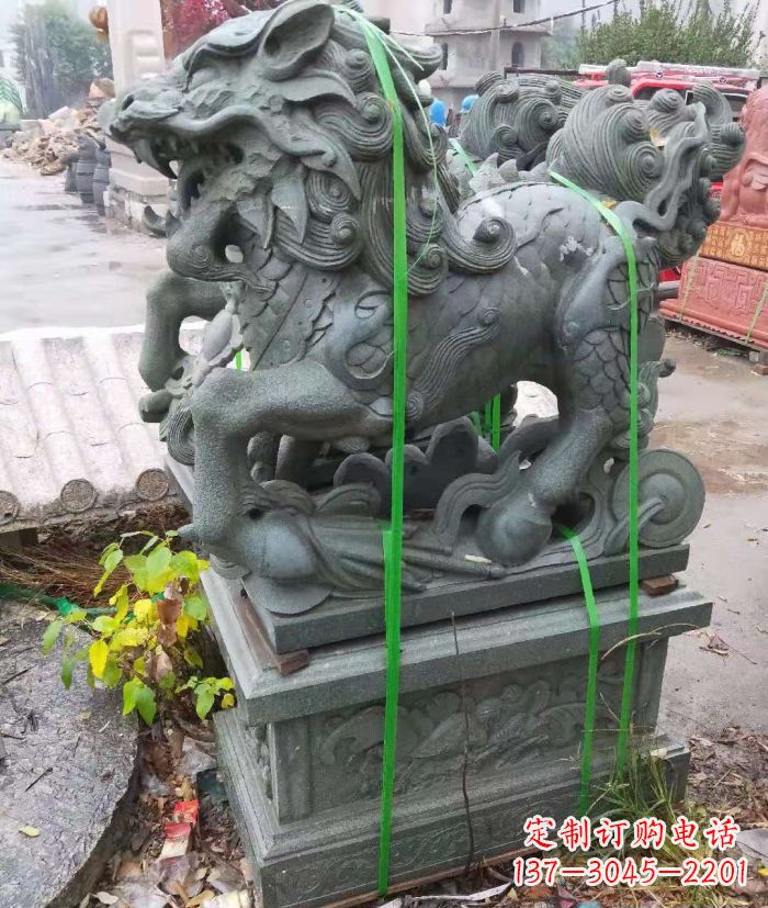 常州麒麟之美——灵动古典古朴的古代神兽石雕