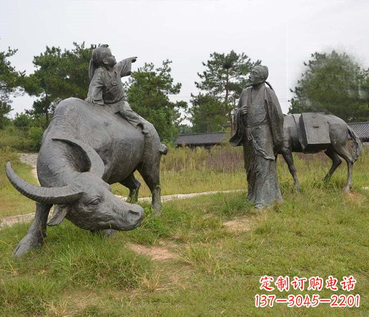 常州杜牧精品铜雕雕塑