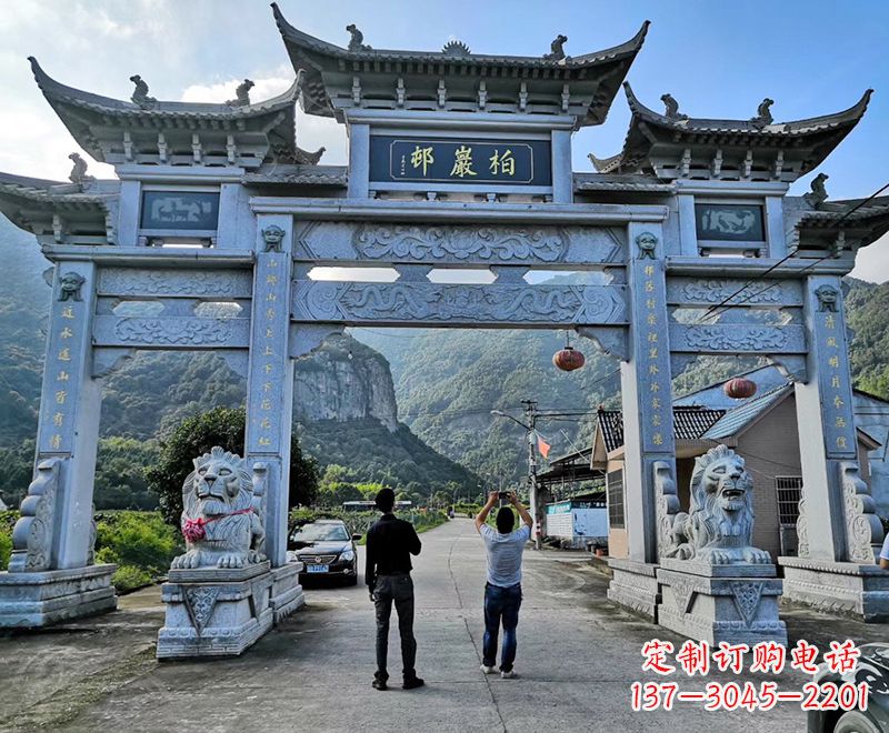 常州古代石雕牌坊