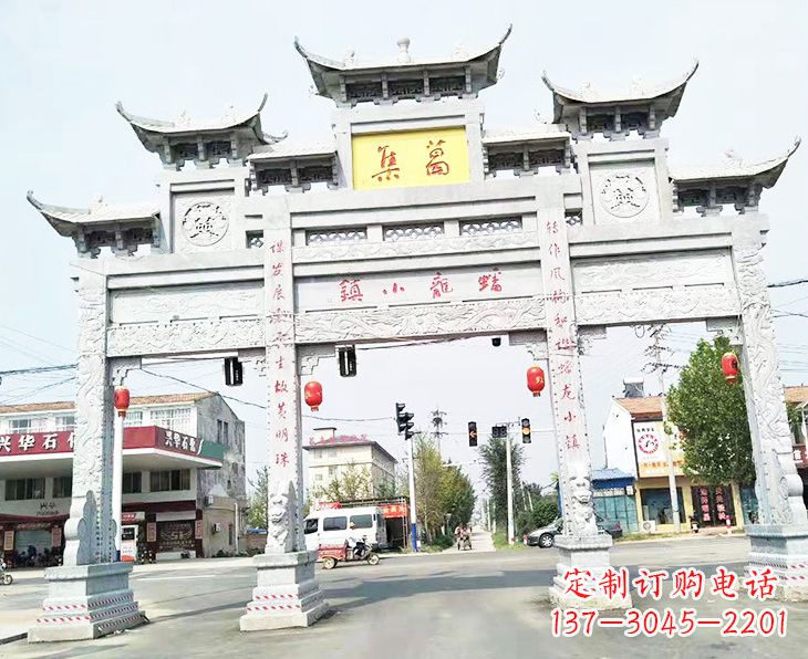 常州牌坊雕塑:传承古典文化,新的艺术精粹