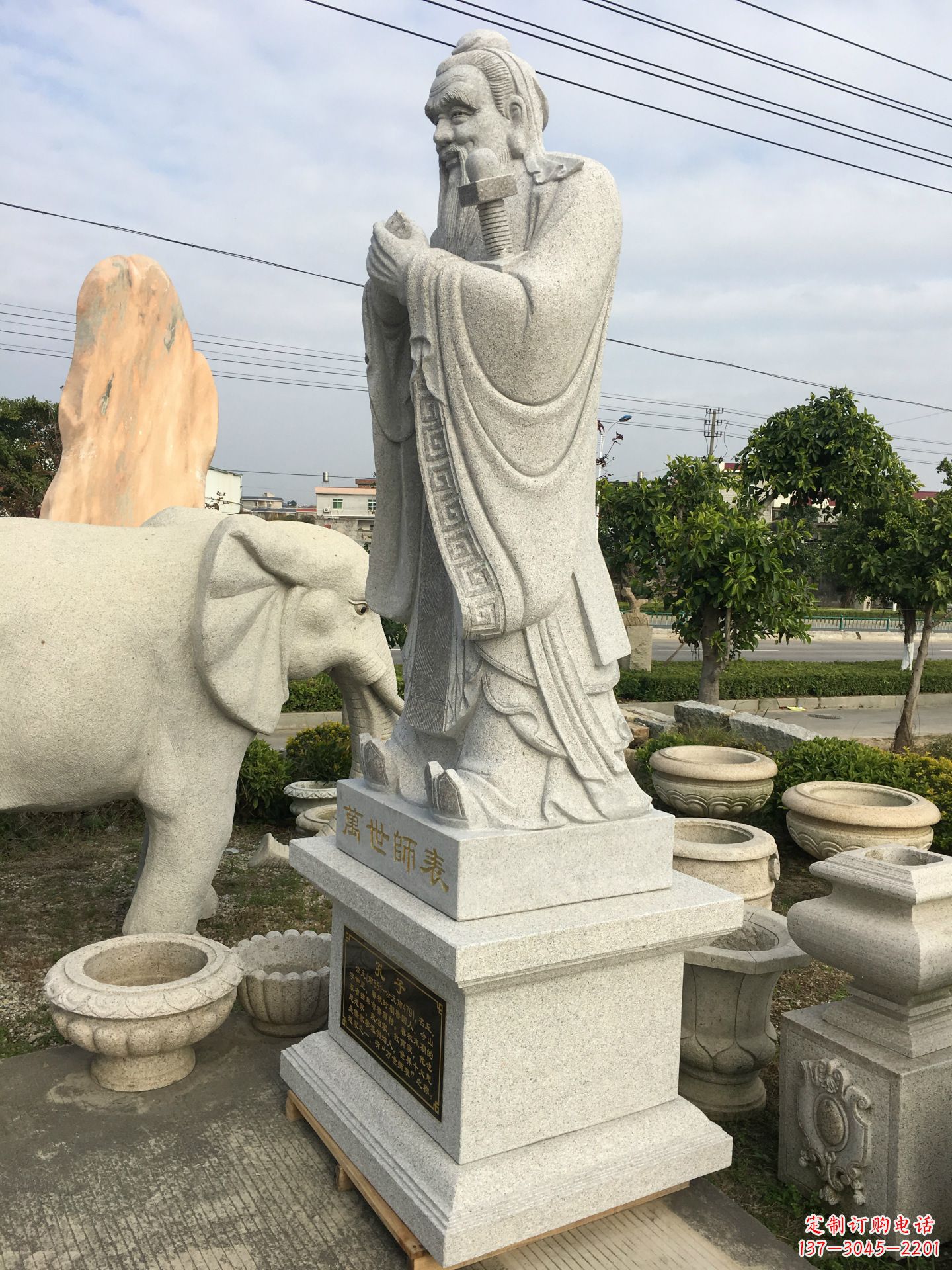 常州中领雕塑:孔子雕塑——传承中华文化精神