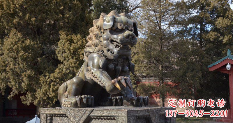 常州故宫狮子雕塑,展现古代文化之美