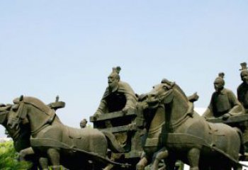 常州中领雕塑--尊贵马车雕塑