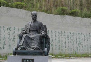 常州古典诸葛亮雕塑