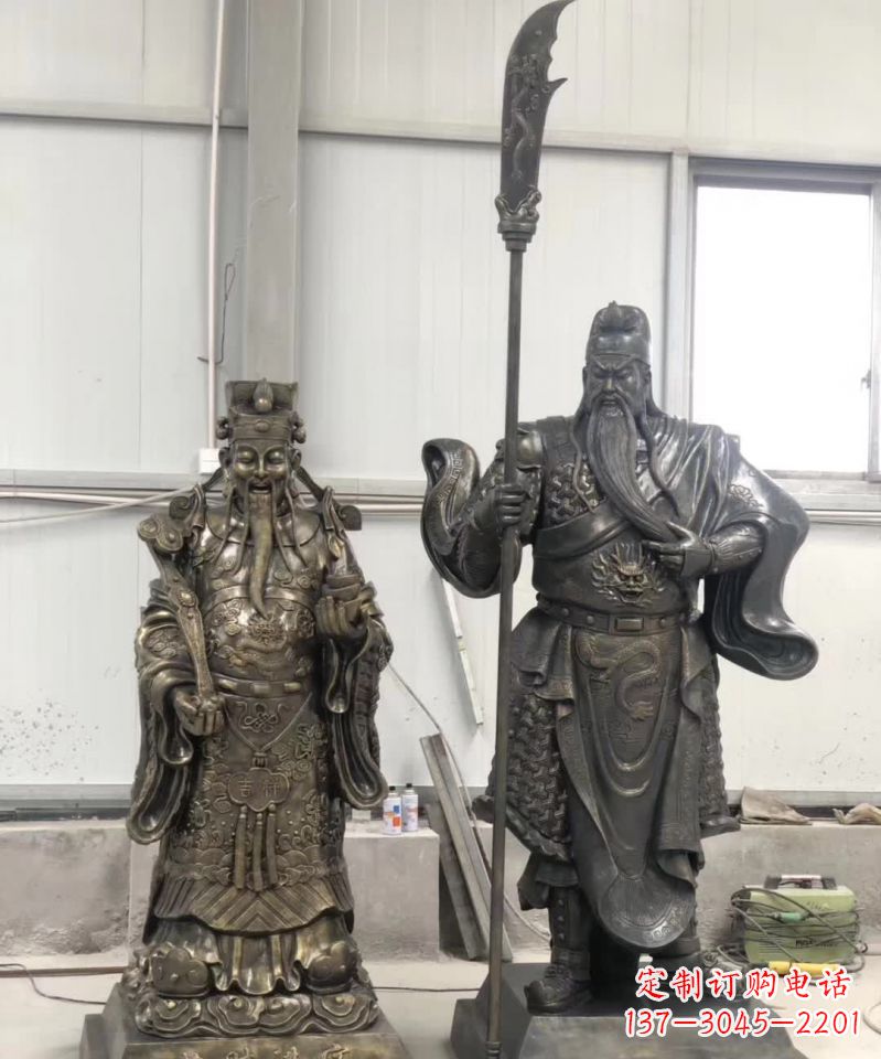 常州海量关公雕塑把财神收入囊中!