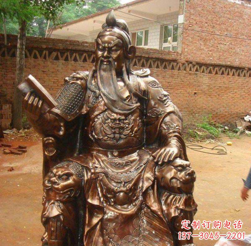 常州天下英雄,关公雕塑
