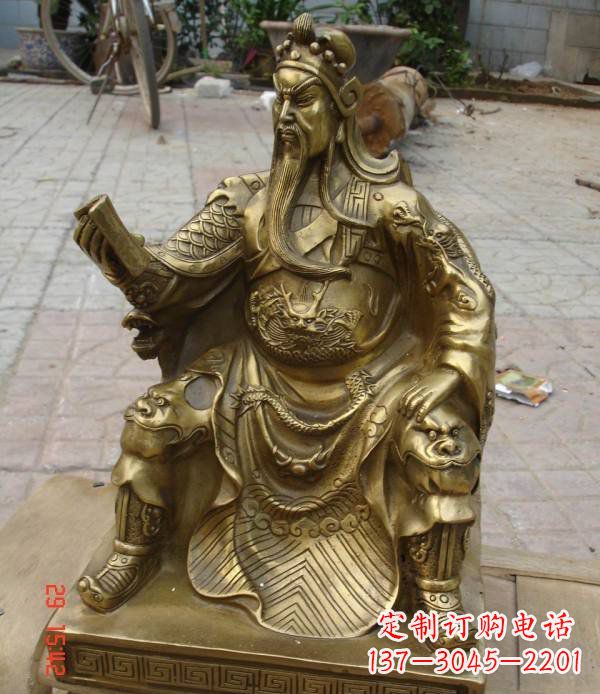 常州专业定制关公铜雕