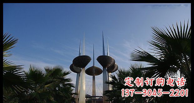 常州不锈钢避雷针抽象雕塑