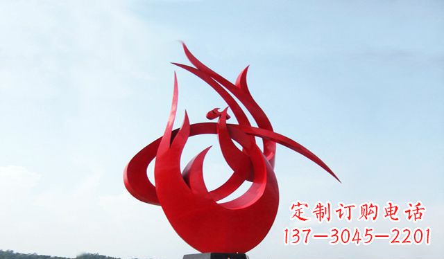 常州艺术引领,荣耀之羽——中国领雕塑制作不锈钢大型凤凰雕塑