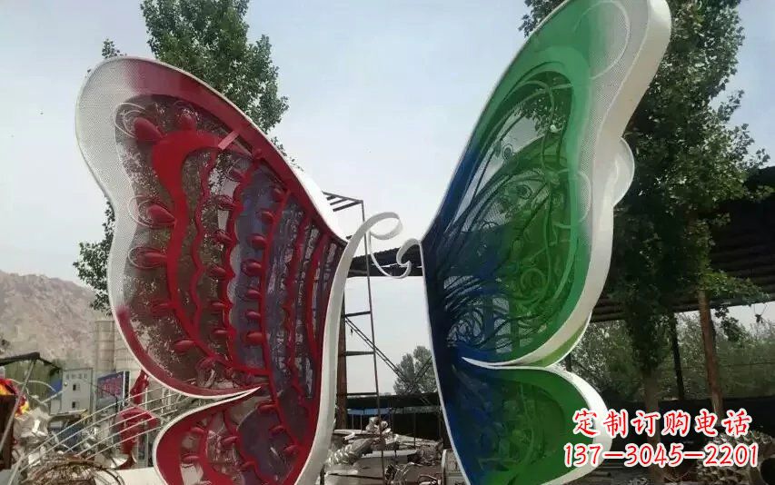 常州精美不锈钢蝴蝶雕塑