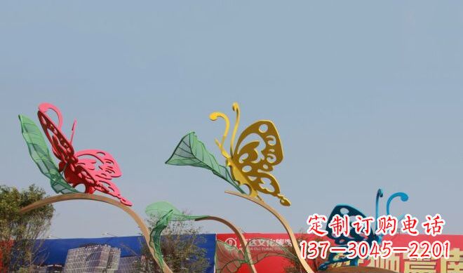 常州中领雕塑|不锈钢定制蝴蝶雕塑