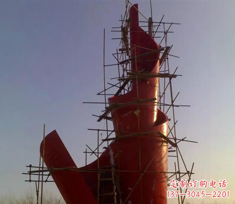 常州广场不锈钢火炬景观雕塑