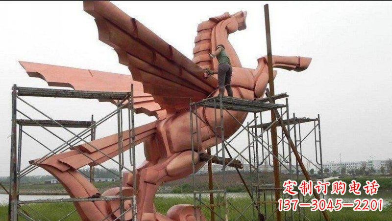 常州飞马铜雕:完美艺术品