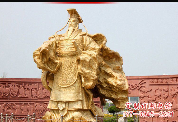 常州铜雕刘邦,一款经典历久弥新的艺术品