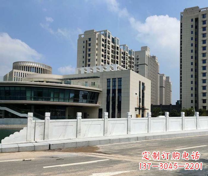 常州广场景观大理石栏板雕塑