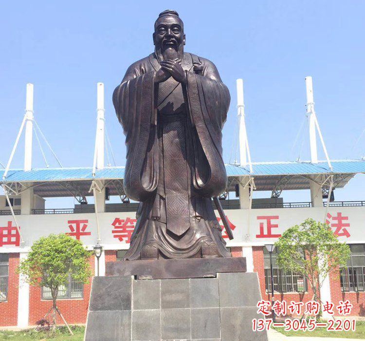 常州广场孔子雕塑