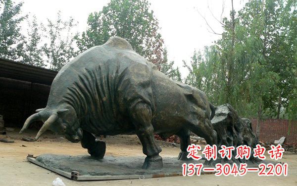 常州新中国拓荒牛铜雕,传承中国传统文化