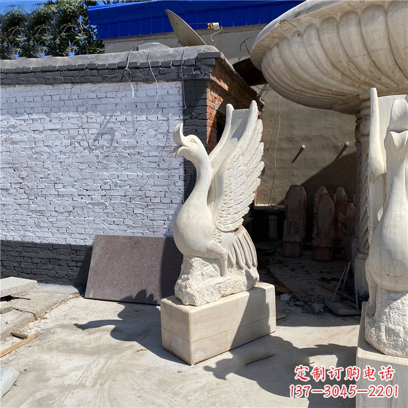 常州中领雕塑艺术精致天鹅雕塑