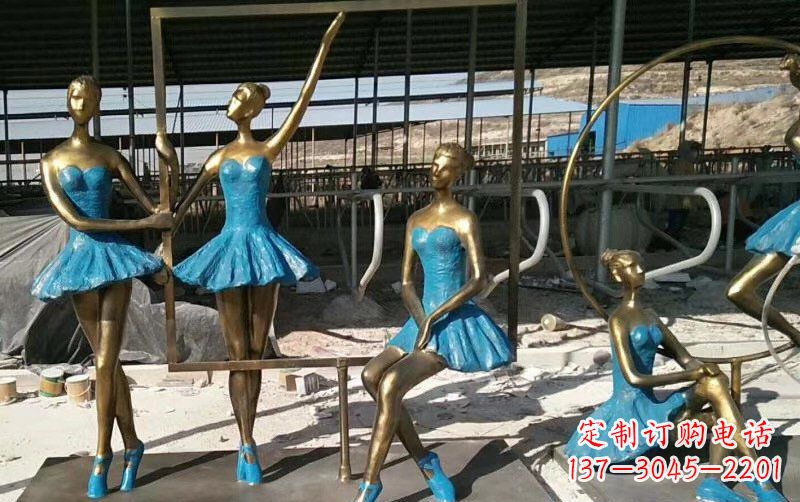 常州中领雕塑--美女芭蕾雕塑定制