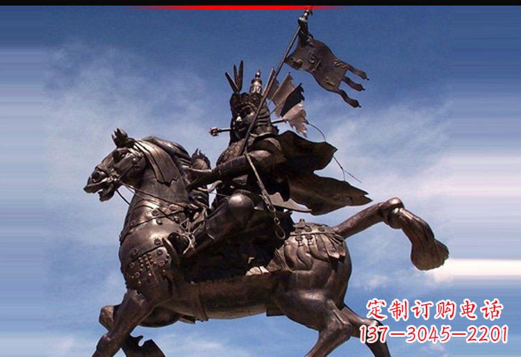 常州风靡全国的将军人物铜雕塑