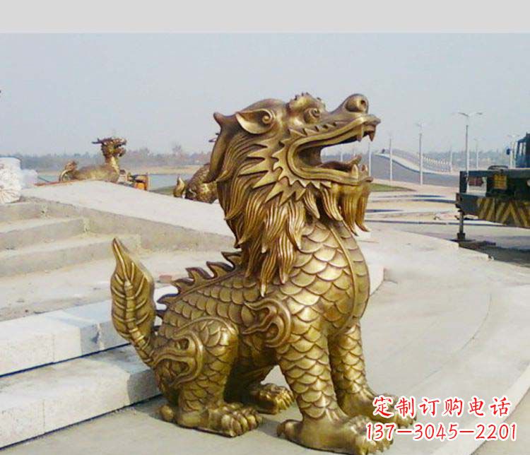 常州狮子雕塑:象征力量,令人肃然起敬