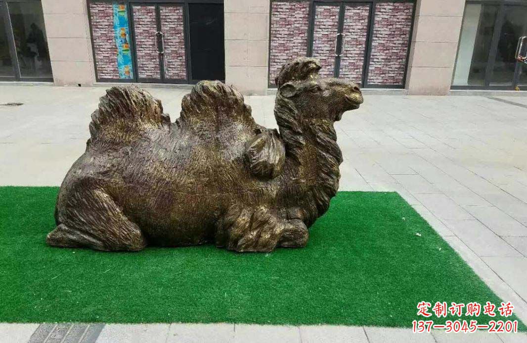 常州完美艺术──骆驼跪姿铜雕