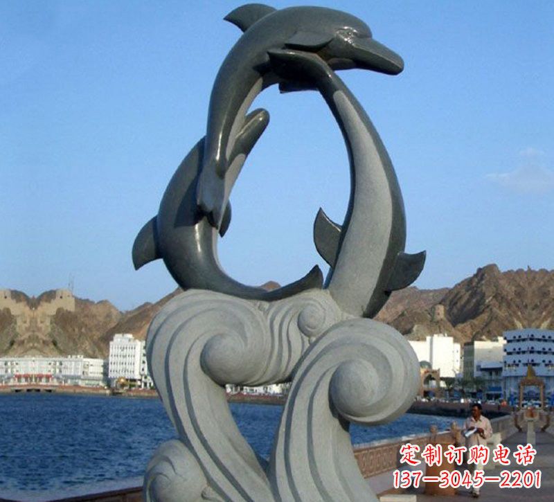 常州海豚石雕,非凡之美