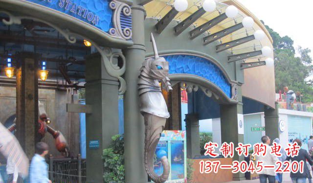 常州海马铜雕,一流的马雕塑制作