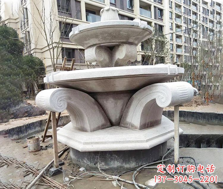 常州海马喷泉石雕