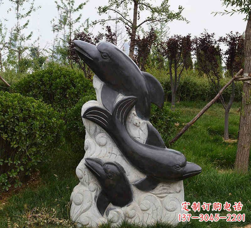 常州特色海豚雕塑,带您体验最真实的海洋梦想