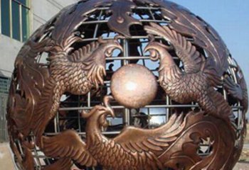常州中领雕塑定制经典龙凤雕塑；