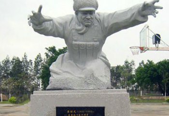 常州中领雕塑|专业制作黄继光石雕