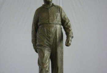 常州中领雕塑：经典革命人物毛主席铜雕