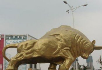 常州拓荒牛铜雕塑-充满历史气息的精美雕塑